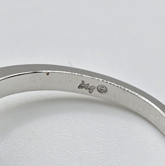 10k Heart Shaped Blue Star Sapphire Diamond Accented RING SIZE 7 Price Firm - Picture 6 of 9